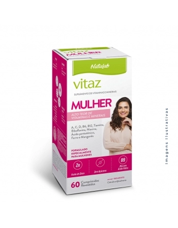 VITAZ MULHER C/60CPR (NATURELIFE)