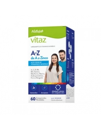 VITAZ AZ C/60CPR VITAMINA A-Z (NATURELIFE)