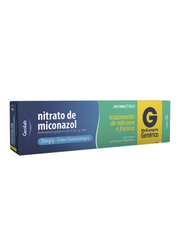 MICONAZOL CREME 28G (GEOLAB)