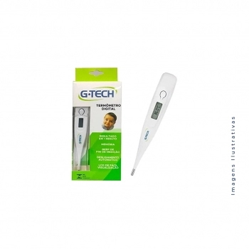 TERMOMETRO DIGITAL G-TECH BRANCO (TH1027) (ACCUMED)