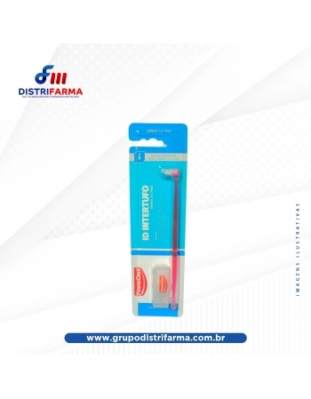 ESCOVA INTERTUFO CONICO C/REFIL 3A7MM (1346) (POWERDENT)