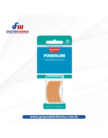 PASSADOR DE FIO DENTAL CLINICAL C/30 (1125) (POWERDENT)