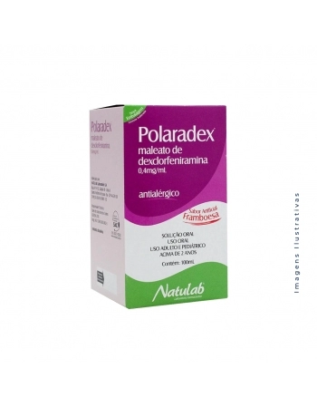 POLARADEX XAROPE 100ML DEXCLORFENIRAMINA (NATULAB)