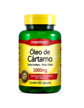 OLEO DE CARTAMO C/60CAPS (MAXINUTRI)