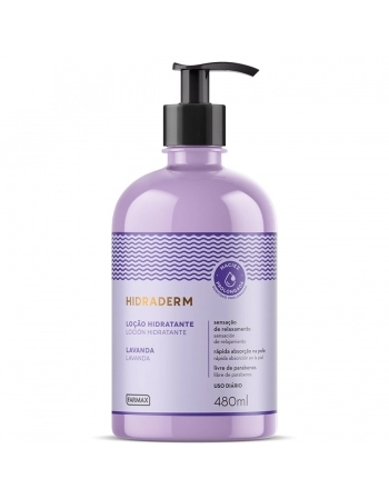SABONETE LIQUIDO HIDRADERM LAVANDA 480ML (FARMAX)
