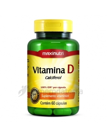 VITAMINA D C/60CAPS (MAXINUTRI)