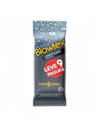 PRESERVATIVO BLOWTEX LUBRIFICANTE C/9 UND (BLOWTEX)
