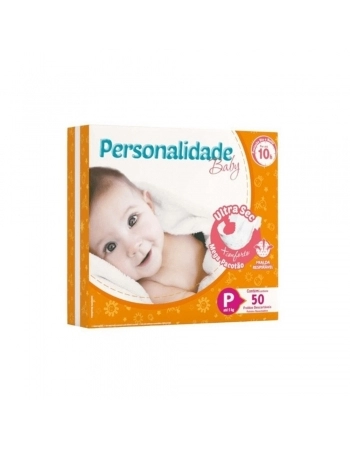 FRALDA PERSONALIDADE BABY ULTRASEC P C/50 UND (EUROFRAL)