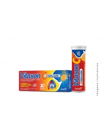 VITAXON C 1G EFERVESCENTE VITAMINA C + ZINCO + VITAMINA D TRIPLA C/1 (AIRELA)