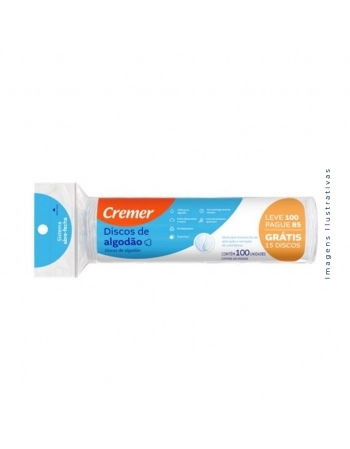ALGODAO EM DISCO C/100 UND (CREMER S/A)