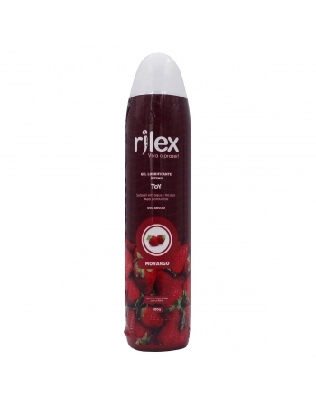 LUBRIFICANTE RILEX MORANGO TOY 100G (INOVATEX)