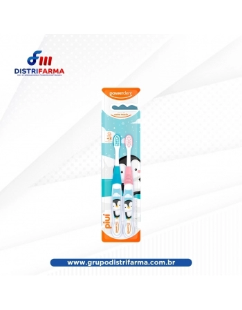 ESCOVA INFANTIL PIUI PACK C/2 (2310) (POWERDENT)