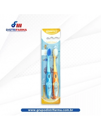 ESCOVA INFANTIL OCEAN KIDS PACK C/2 (2303) (POWERDENT)