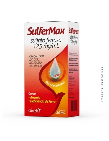 SULFERMAX GOTAS 30ML SULFATO FERROSO (AIRELA)