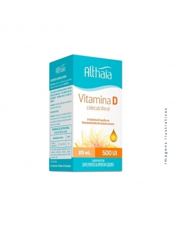 VITAMINA D GOTAS 500UI 20ML (ALTHAIA)