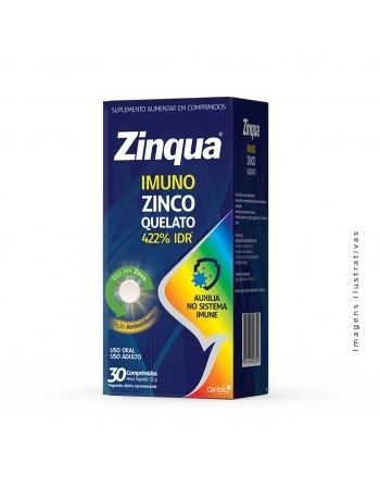 ZINQUA IMUNO C/30CPR ZINCO QUELATO (AIRELA)