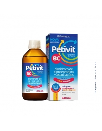 PETIVIT BC XAROPE 240ML VITAMINA BC (BRASTERAPICA)