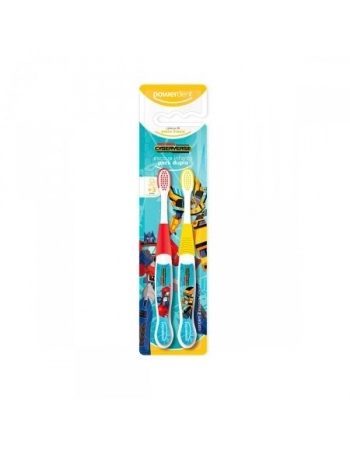 ESCOVA INFANTIL TRANSFORMERS 29 MACIA C/2 (2314) (POWERDENT)