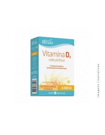 VITAMINA D 2.000UI C/30CAPS (ALTHAIA)