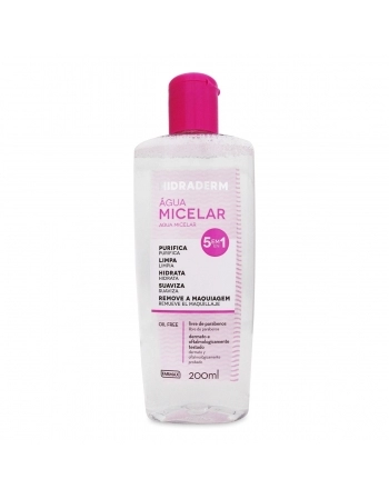 AGUA MICELAR HIDRADERM 200ML (FARMAX)