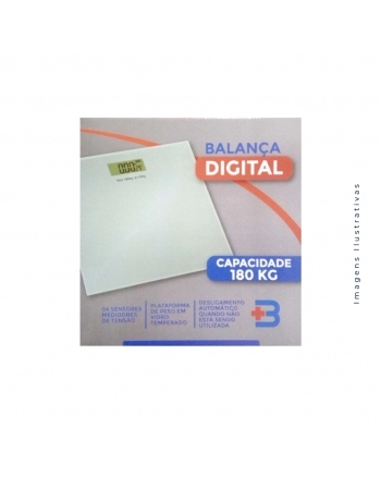 BALANCA DIGITAL BELAMASK PRATA 180KG (BELAMASK)