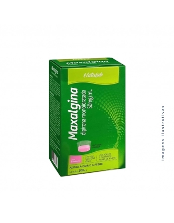 MAXALGINA XAROPE 100ML C/COPO DIPIRONA (NATULAB)