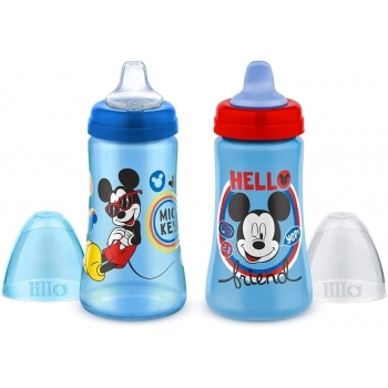 KIT C/2 COPOS DISNEY MICKEY 300ML (306822) (LILLO)