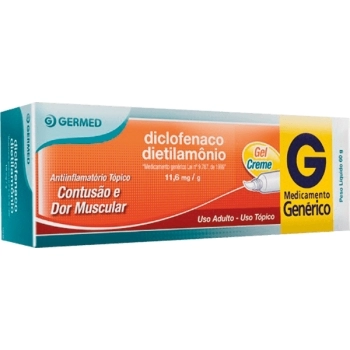 DICLOFENACO DIETILAMONIO GEL 60G (GERMED)