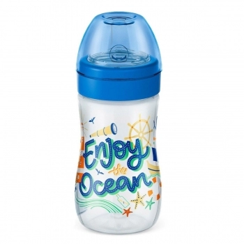MAMADEIRA DESENHOS 300ML AZUL (641521) (LILLO)
