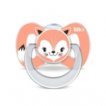 CHUPETA T1 (627601) FUNNY RAPOSA DE SILICONE ORTODONTICO (LILLO)