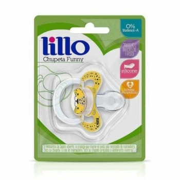 CHUPETA T2 (628001) FUNNY ONCA DE SILICONE ORTODONTICO (LILLO)