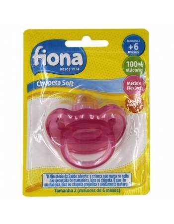 CHUPETA T2 (642131) SOFT 100% SILICONE ROSA (LILLO)