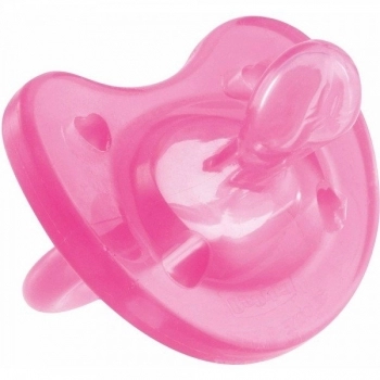 CHUPETA T2 (642131) SOFT 100% SILICONE ROSA (LILLO)