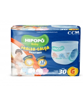 FRALDA HIPOPO BABY JUMBO G C/30 (CCM)