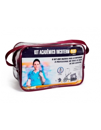 KIT ACADEMICO INCOTERM PLUS BORDO KA120
