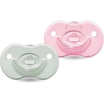 KIT CHUPETA T2 (633031) CALMING SOFT NIGHT 1005 SILICONE MENINA (LILLO)