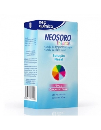NEOSORO SOLUCAO NASAL INFANTIL 30ML (NEO QUIMICA SIMILAR)