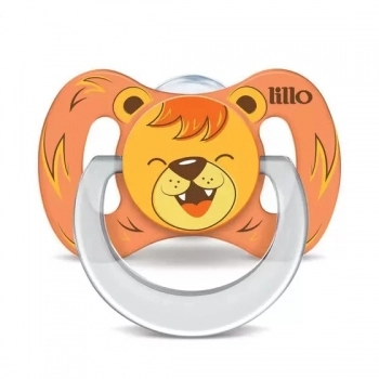 CHUPETA T2 (627901) FUNNY LEAO DE SILICONE ORTODONTICO (LILLO)