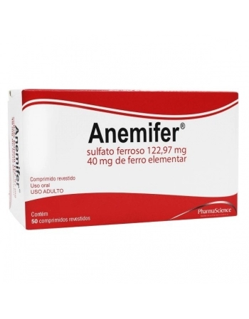 ANEMIFER 40MG C/50CPR SULF.FERROSO