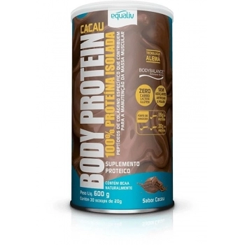 BODY PROTEIN CACAU 600G (EQUALIV)