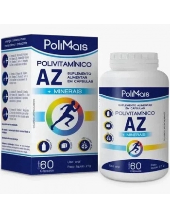 POLIMAIS C/60CAPS VITAMINA A-Z (NUTRIEX)