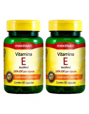 VITAMINA E C/60CAPS (MAXINUTRI)