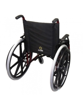 CADEIRA DE RODAS 130KG ELITE OBESO PNEU INFLAVEL (1000104) (PROLIFE)