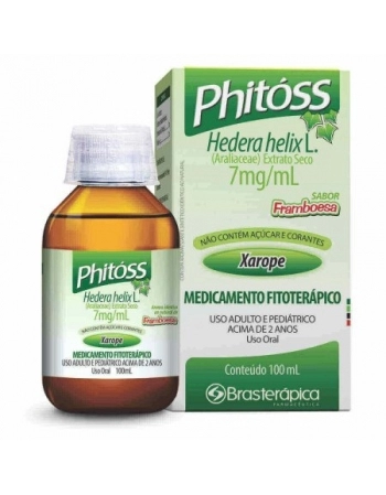 PHITOSS HEDERA XAROPE 100ML (BRASTERAPICA)
