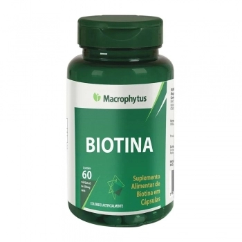 BIOTINA C/60CAPS VITAMINA H (MACROPHYTUS)