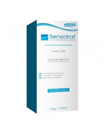 UREIA 10% SENSIDRAT LOCAO 120ML (TEUTO)