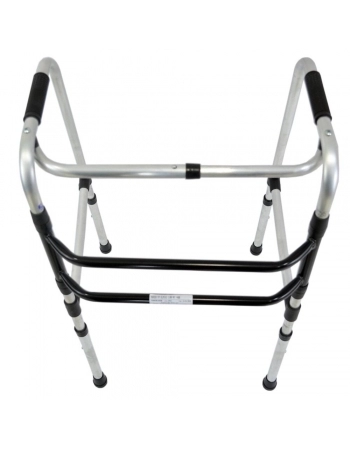 ANDADOR ALUMINIO 130KG DOBRAVEL 3BARRAS (A408) (INDAIA)