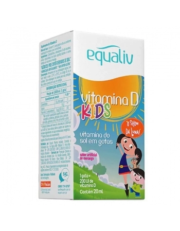 VITAMINA D GOTAS 200UI KIDS 20ML (EQUALIV)