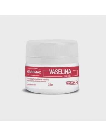 VASELINA POMADA SOLIDA 25G VASEMAX (FARMAX)
