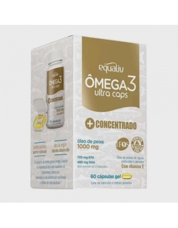 OMEGA 3 1000MG ULTRA C/60CAPS (EQUALIV)
